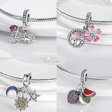 ��C 460 925 Sterling Silver Colorful Sunflower Devil