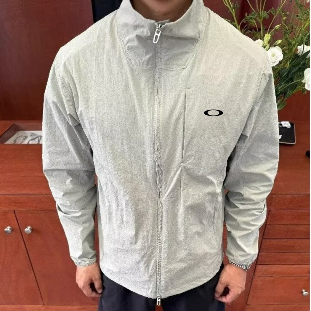 O@Kley Stand-Up Collar Sun Protection Jacket, Lightweight Outdoor Cycling and Hiking Skin Jacket, American Quick-Drying Jacket