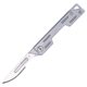 CMC direct sales stainless steel folding keychain knife portable detachable knife blade knife knife fruit knife