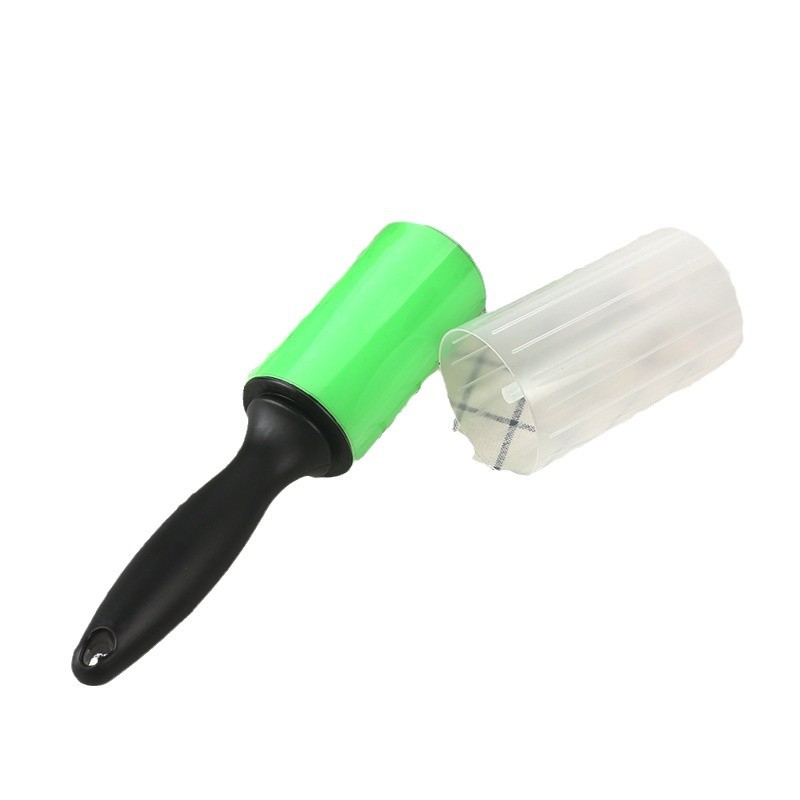 Rodillo de eliminación de polvo de ropa recta, rodillo de cabello pegajoso, cepillo de eliminación de polvo lavable, dispositivo de cabello pegajoso, colector de polvo adhesivo, reutilización