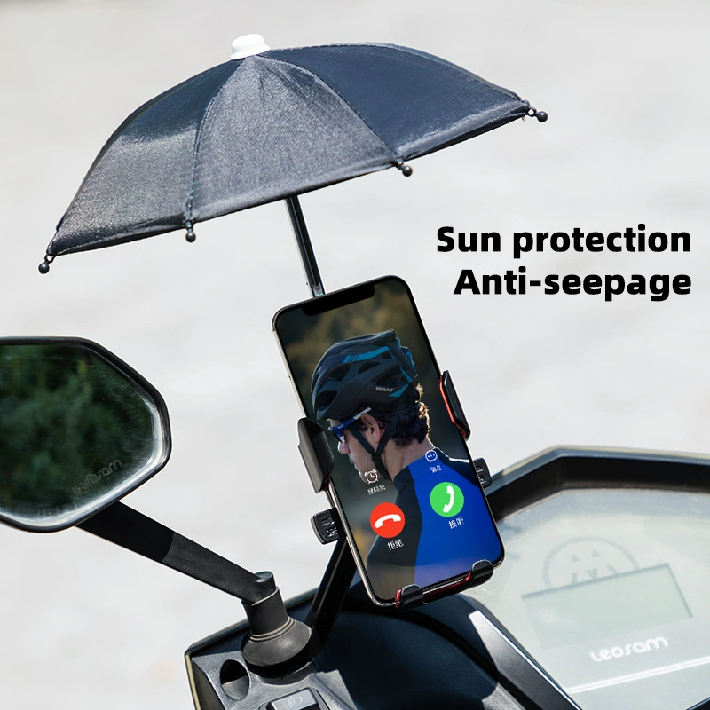 Plastic bike, phone holder, shockproof tubing