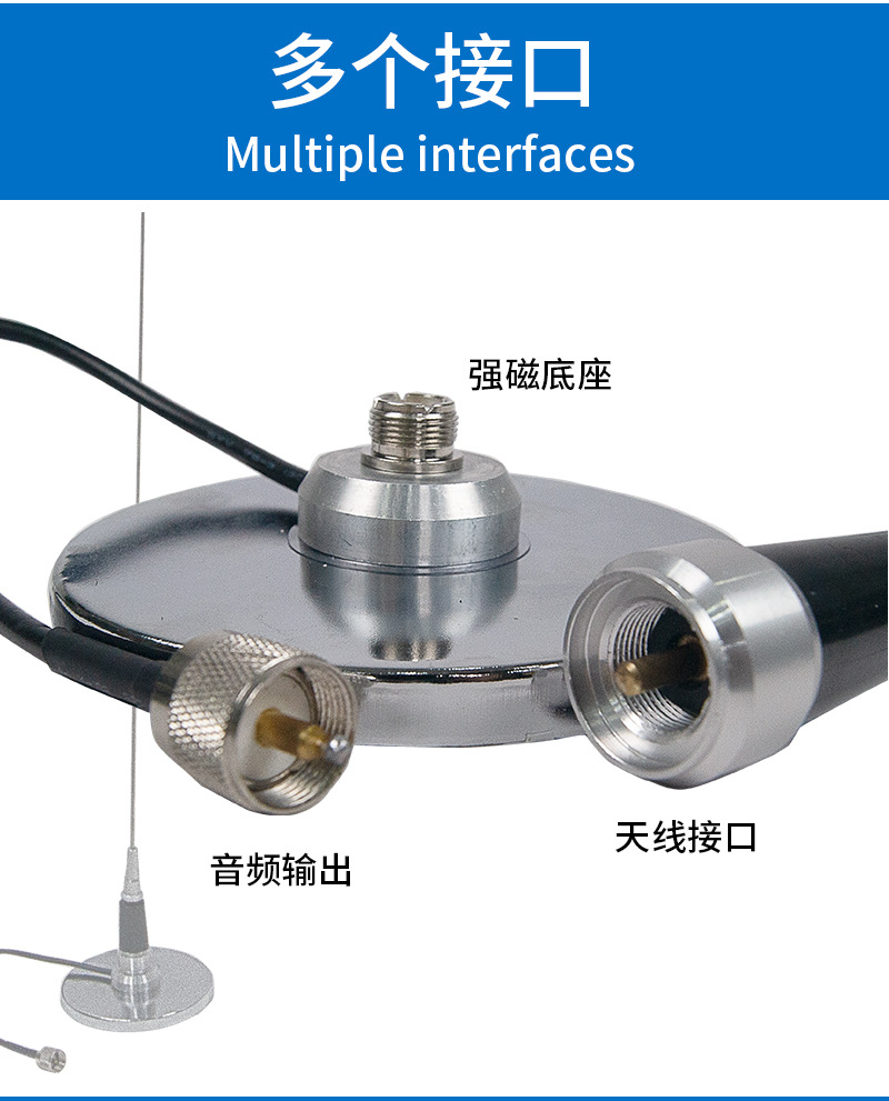 Amazon's best-selling stainless steel car antenna, a universal external antenna for vehicles, suitable for off-road cars, waterproof, and heat-resistant, for modification purposes