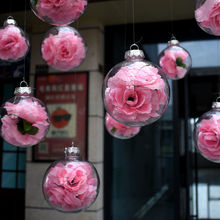 吊頂裝飾國慶店鋪布置市商場幼兒園空中創意掛飾掛件塑料球吊飾