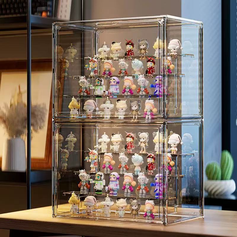 (Cross-border trading), minifigure, storage box, acrylic capacious stand