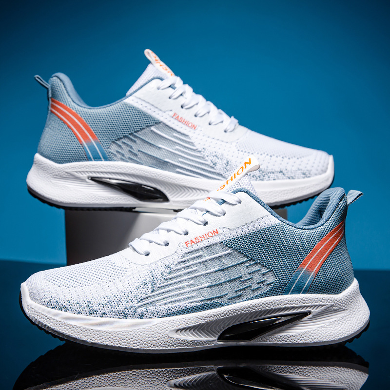 Zapatillas transpirables nuevos zapatos cómodos para correr con absorción de golpes para hombres entrega transfronteriza zapatos casuales zapatos de fábrica