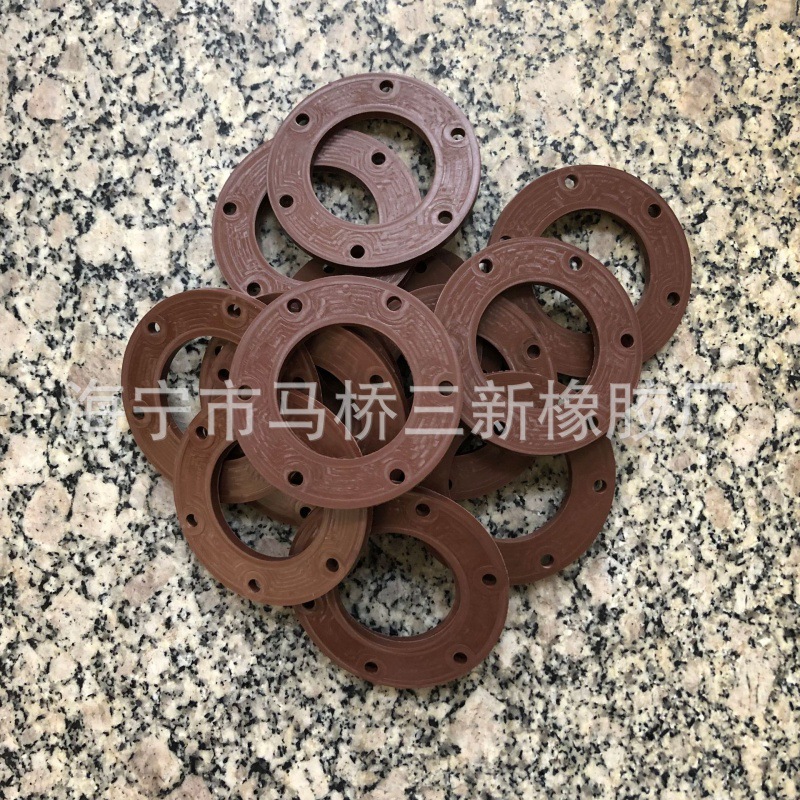 氟胶垫 氟胶平垫圈 氟胶异型垫 氟胶垫圈 FKM法兰垫 氟胶圈