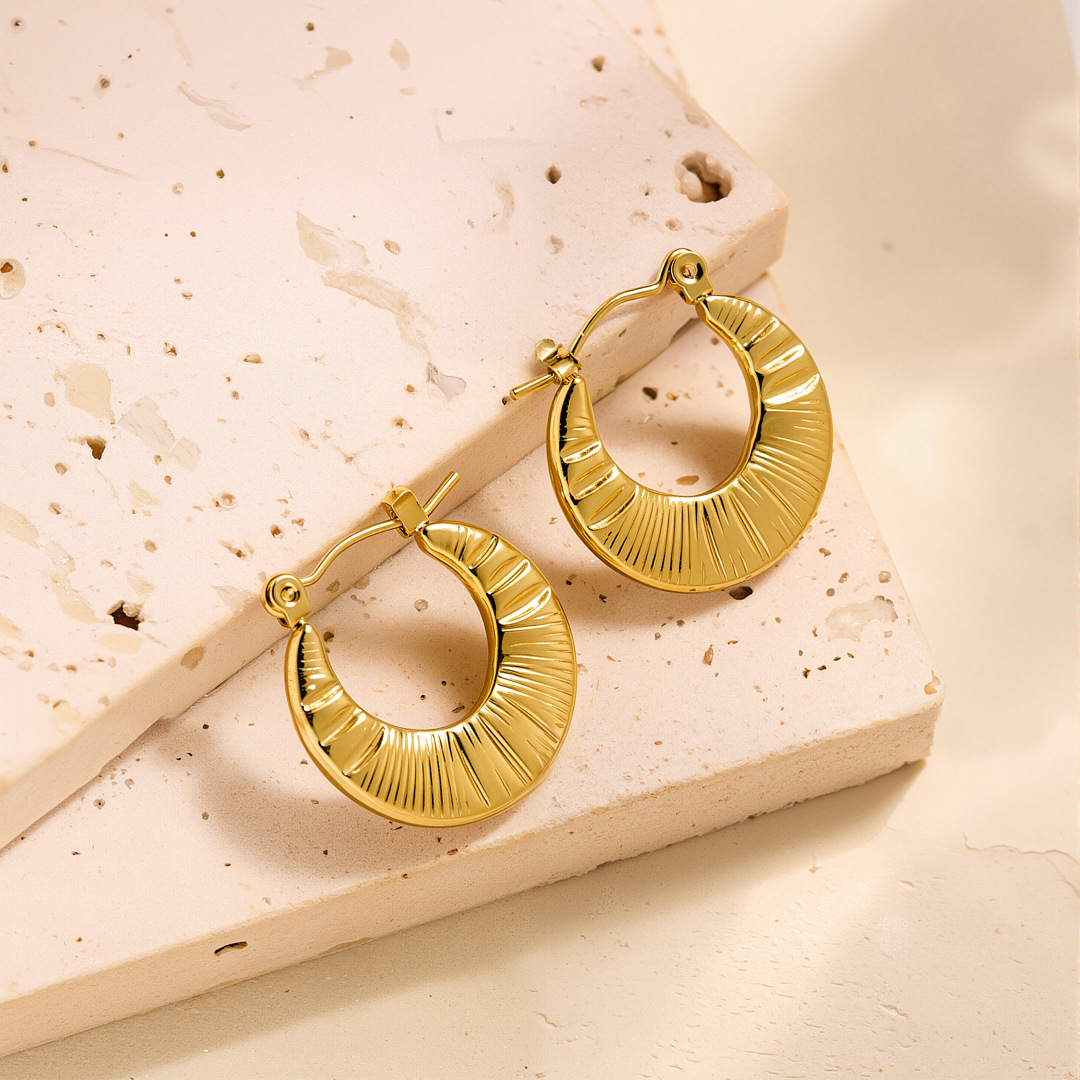 Eh103 earrings gold