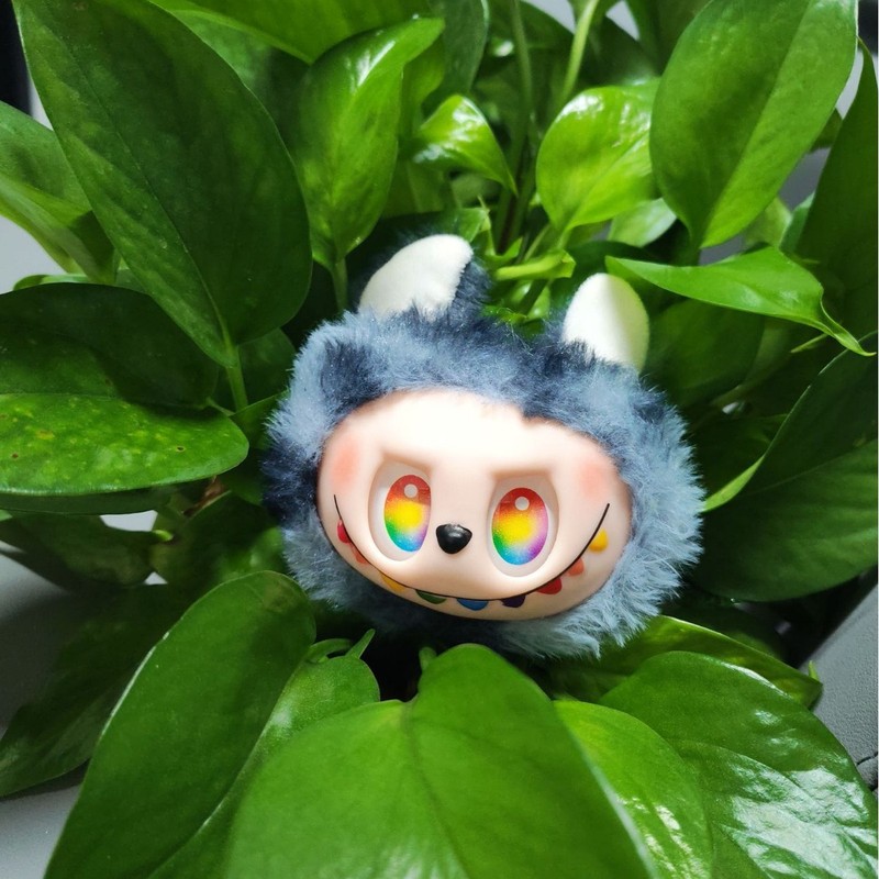 ラブブビッグヘッドぬいぐるみキーホルダー新しいペンダントかわいいかわいいバッグ人形人形ギフトラブブ|undefined