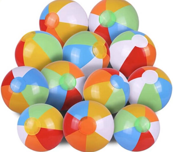 inflatable toy play in water