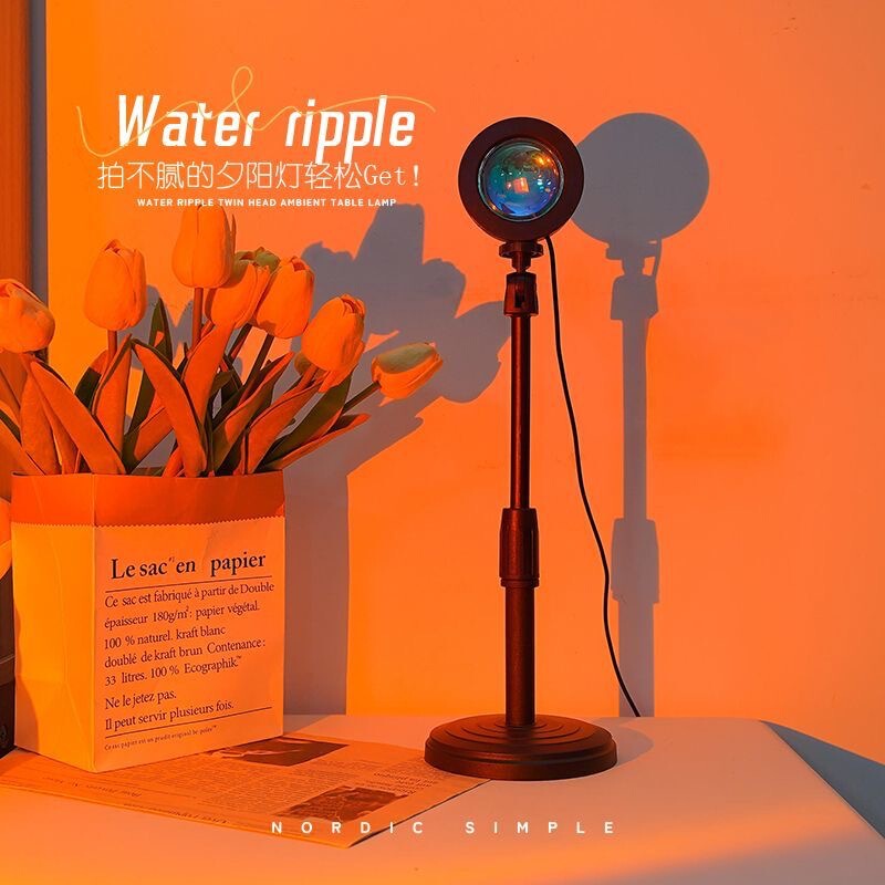Sunset Lamp, Never-Setting Rgb Sunset Light, Ambient Light, Projection Lamp, Popular Live Streaming Background, Direct from the Source Factory Sunset Lamp, Never-Setting Rgb Sunset Light, Ambient Light, Projection Lamp, Popular Live Streaming Background, Direct from the Source Factory