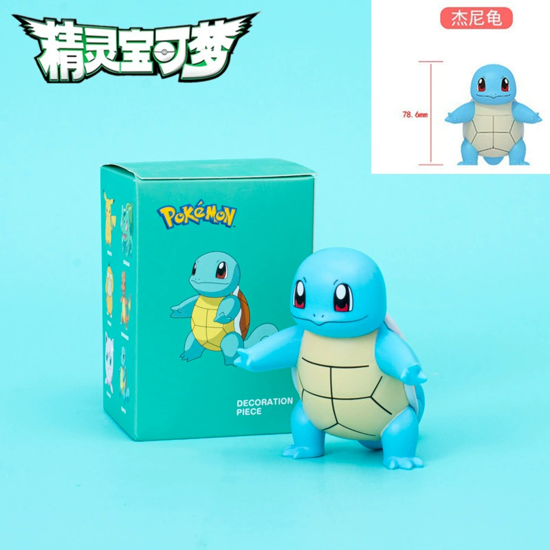 Mini Figure Toy (Pokémon) — Collectible Standing & Sleeping Poses, Boxed Miniatures