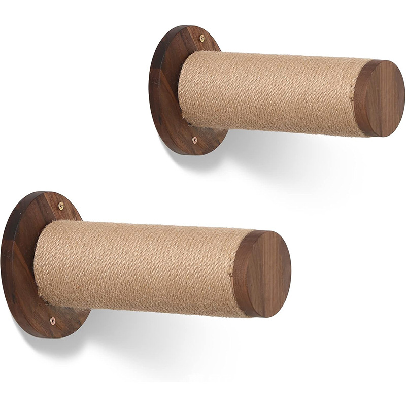 Marco de escalada de madera para gatos, pared colgante, escalera para gatos, cuerda de sisal, columna de agarre para gatos, escalera de escalada, columna de agarre para gatos, juguete para gatos