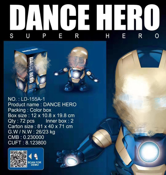 music lightweight dancing electric robot