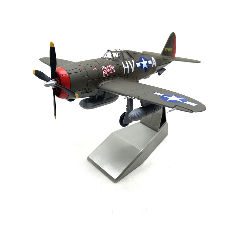 1/72 American P-47 Thunderbolt Fighter Alloy Aircraft Model Aviation Enthusiast Ornaments 1/72 American P-47 Thunderbolt Fighter Alloy Aircraft Model Aviation Enthusiast Ornaments