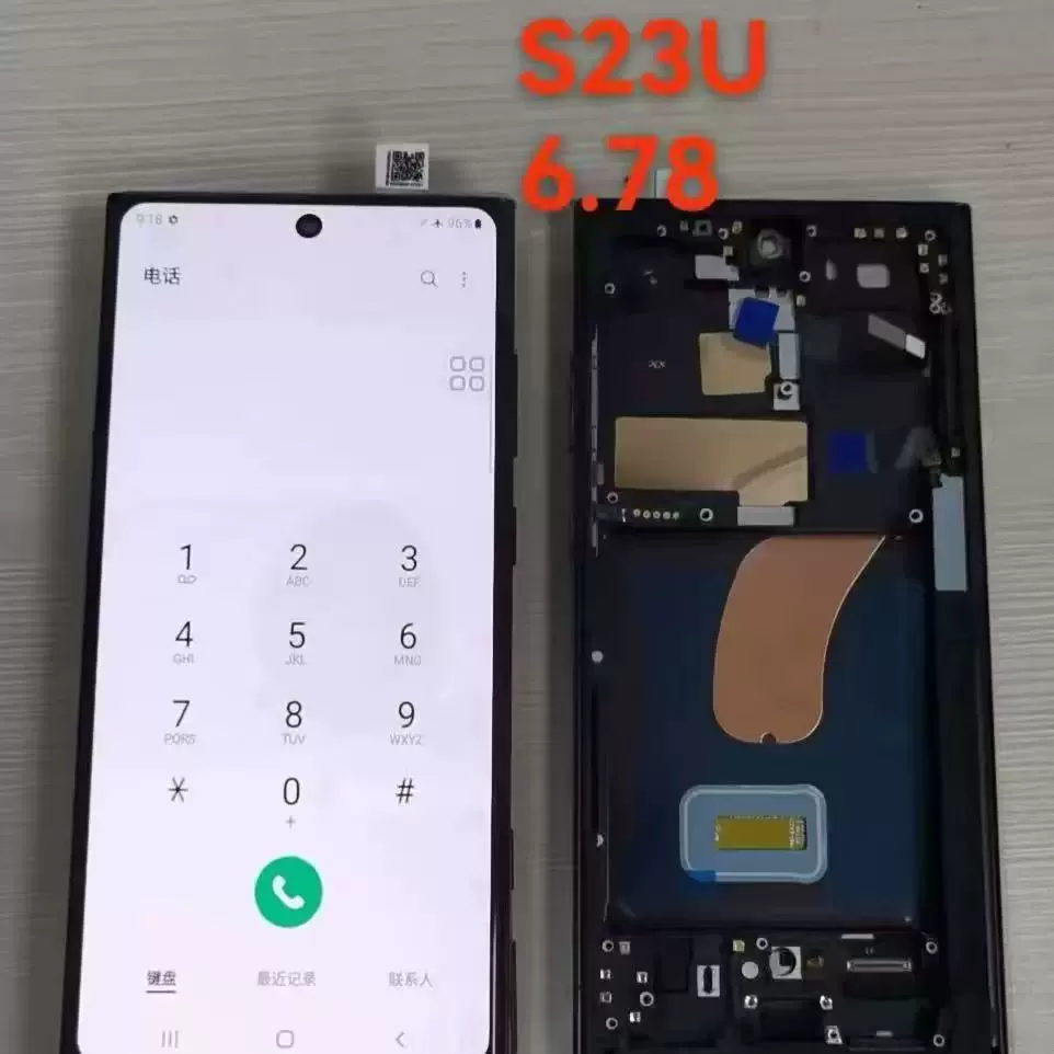 Подходящее для серии Samsung Galaxy S8 S9 S10 S20 S21 S22 дисплейной сборки мобильного телефона