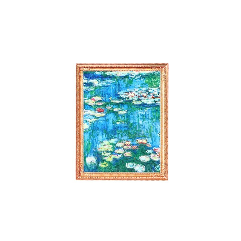 세계 유명한 그림 수지 냉장고 스티커 3D 포토 프레임 냉장고 스티커 마그네틱 스티커 개인화 된 복고풍 예술 그림 프레임 마그네틱 스티커