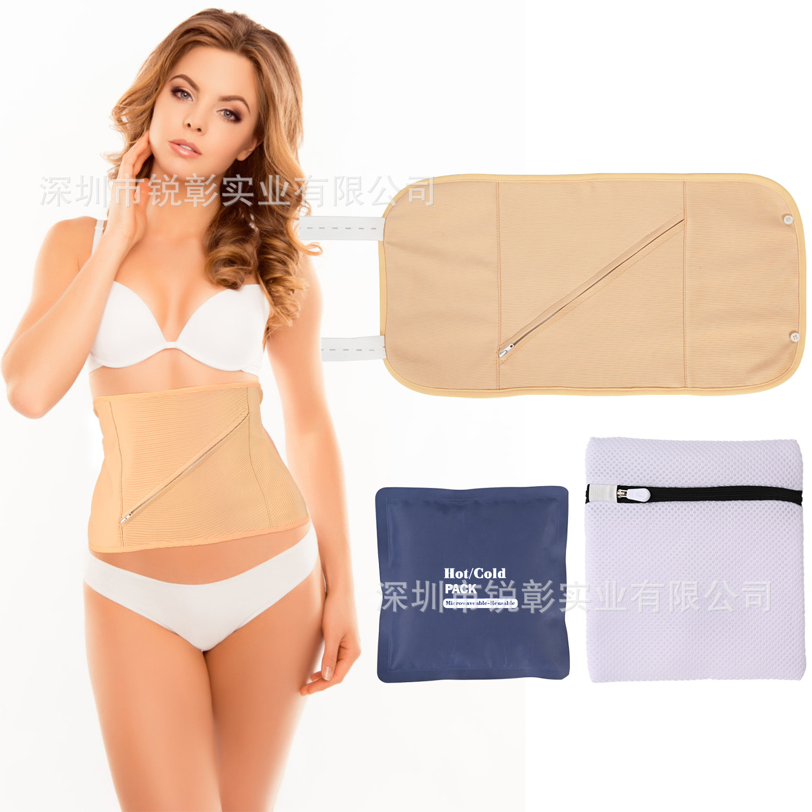 Bolsa de aceite de ricino Amazon Paquete de aceite de ricino bolsa de cuidado reutilizable a prueba de fugas de aceite de ricino bolsa de cintura