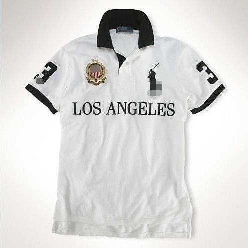 Rl Cross-Border Export Summer Popular Cross-Border Polo Shirt Lapel Embroidered Malaysian City Style Casual Large Size Top Rl Cross-Border Export Summer Popular Cross-Border Polo Shirt Lapel Embroidered Malaysian City Style Casual Large Size Top