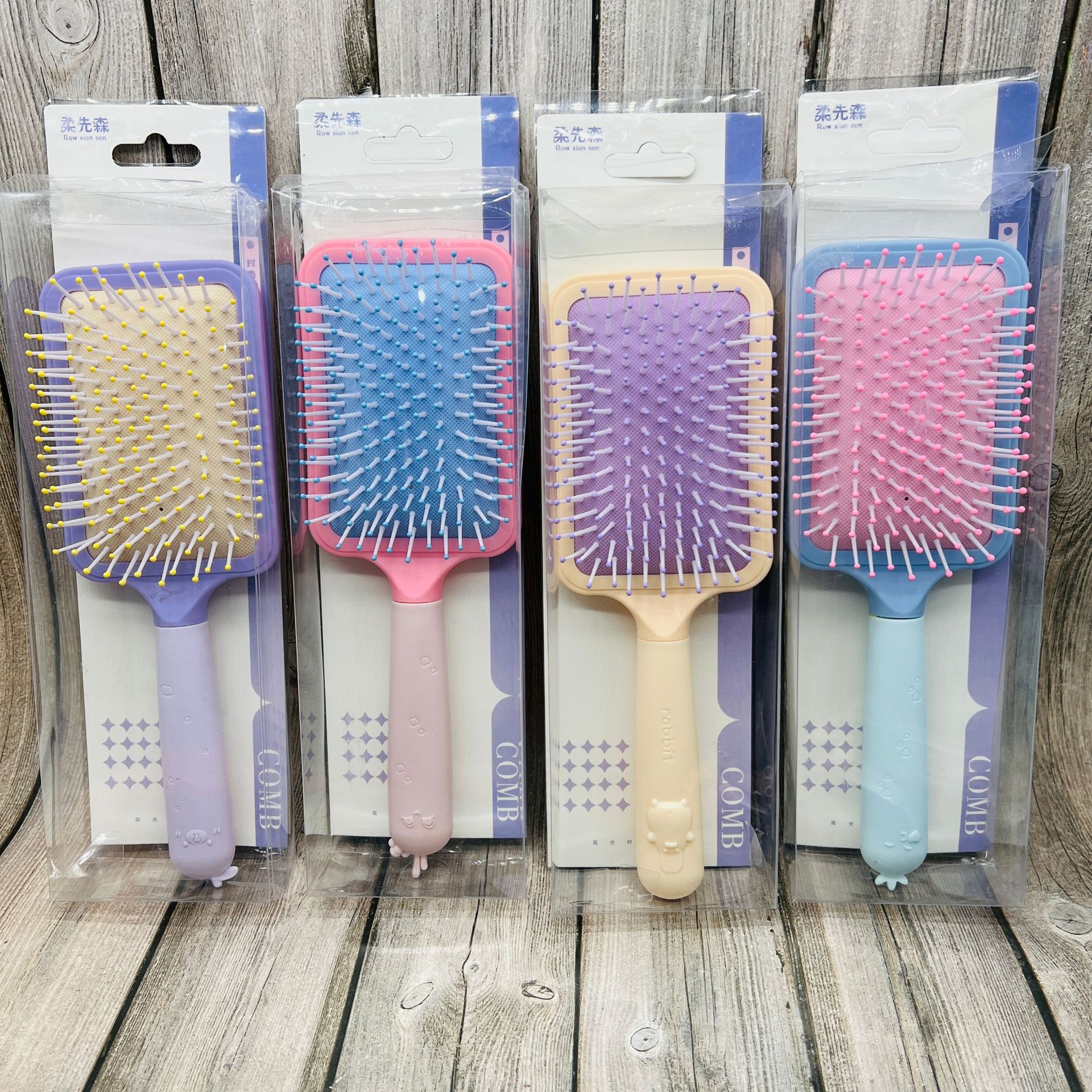 Peine de colchón de aire nuevo masaje popular peine de cabello rizado cómodo cuero cabelludo picazón cojín de aire masaje permanente peluquería