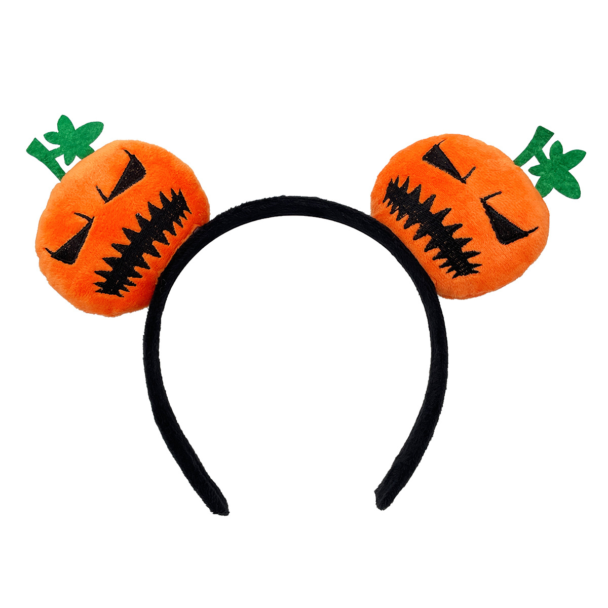 Unisex Gender Halloween Retro IG Style Unisex Pumpkin Hair Band