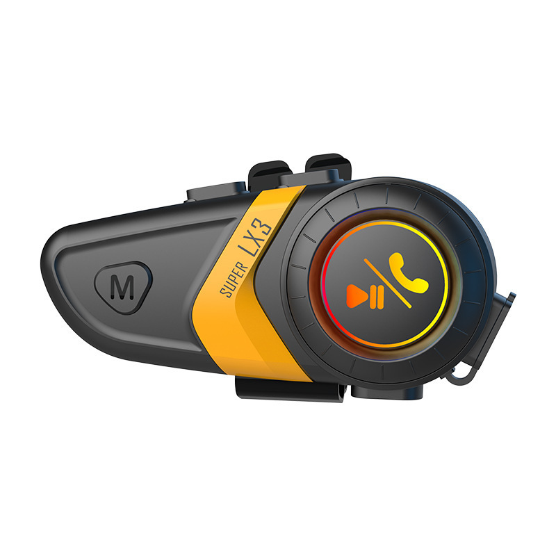 LX3 オートバイヘルメット Bluetooth ヘッドセットワイヤレス 5.3 サイクリング防水ヘルメット Bluetooth ヘッドセット|undefined