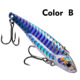 5 Pcs Metal Spinner Baits weedless spinner blade baits Fresh Water Bass Swimbait Tackle Gear