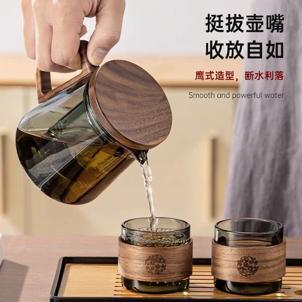 glass teapot for home use