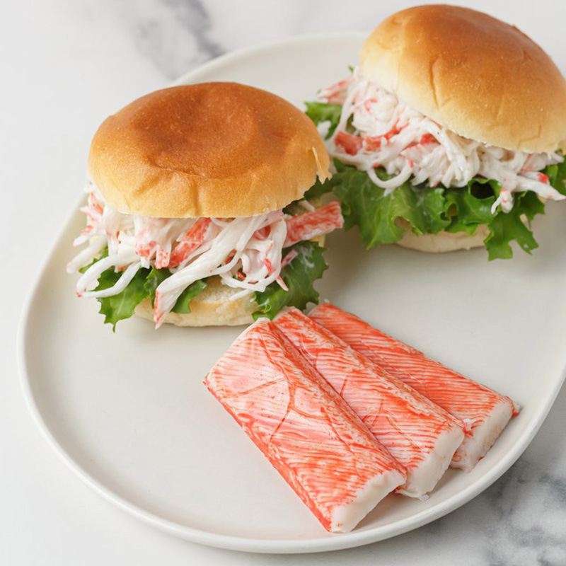 Korean imported crab foot sticks, Tremi crab sticks, crab meat sticks, ready-to-eat hand-shredded crab sticks, hot pot sushi ingredients 180g