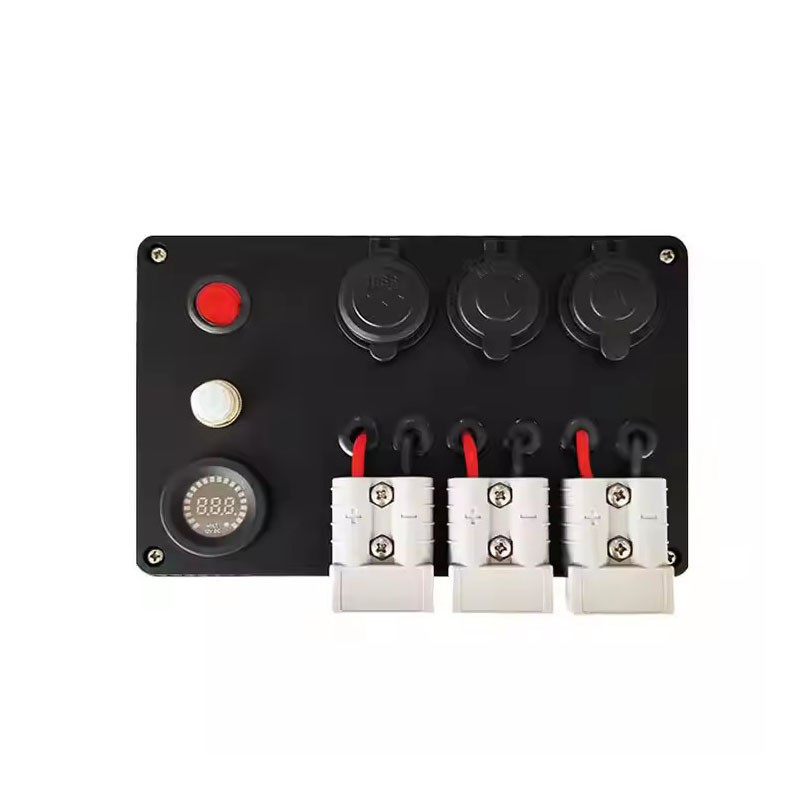 12V/24V迷你小电源盒带安德连接器手机充电器户外多插口供电器