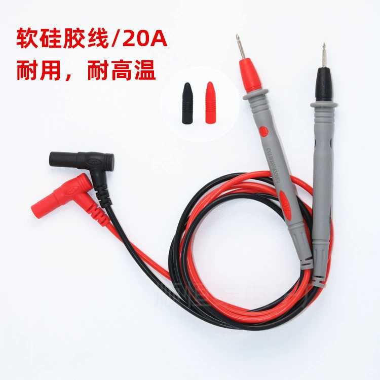 Силиконовый метр ручка линия цифровой дисплей 1000V20A Универсальный мультиметр ручка Силиконовая тестовая ручка 20A ручка