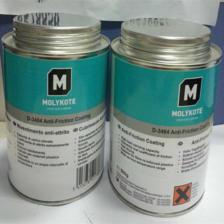 MOLYKOTE/Ħ���� �ܼ��ȹ̻�Ϳ�� D3484 �Һ�ɫ 500g 10��/�� ��