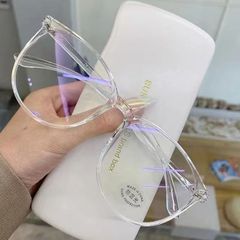 新しい韓国のレトロな男女の四角形の近視のメガネのフレームネットの赤い赤い本のすっぴんの街は平光のメガネのフレームをたたきます。