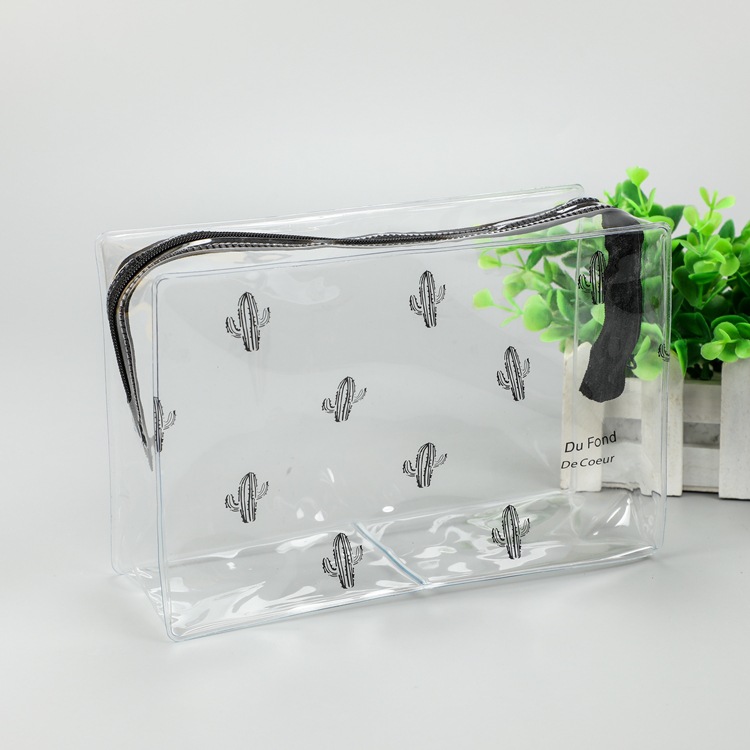 pvc化妆包洗漱袋收纳包透明旅行化妆包洗漱包可印logo