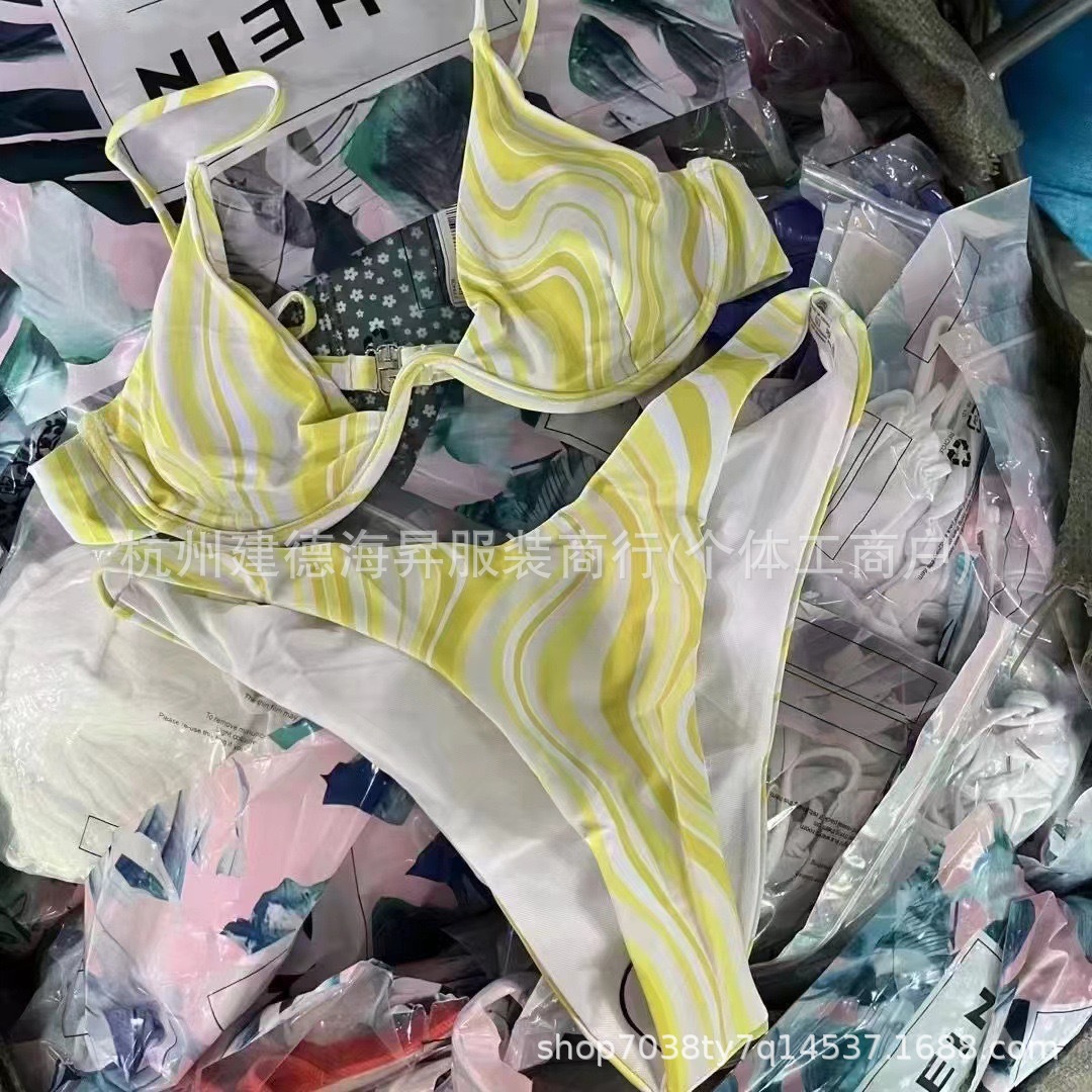 Shein marca de comercio exterior nueva ropa de baño de mujer Shein miscelánea bikini al por mayor bajo precio fabricante suministro de productos de cola