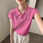 短袖飞袖薄款少女上衣