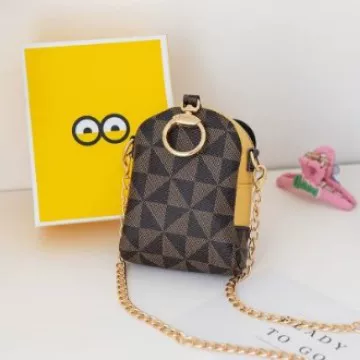Internet Celebrant Popular Welfare Small Bag Small Yellow Cartoon Cute Crossbody Bag Single Shoulder Bag Portable Multifunctional Coin Purse
