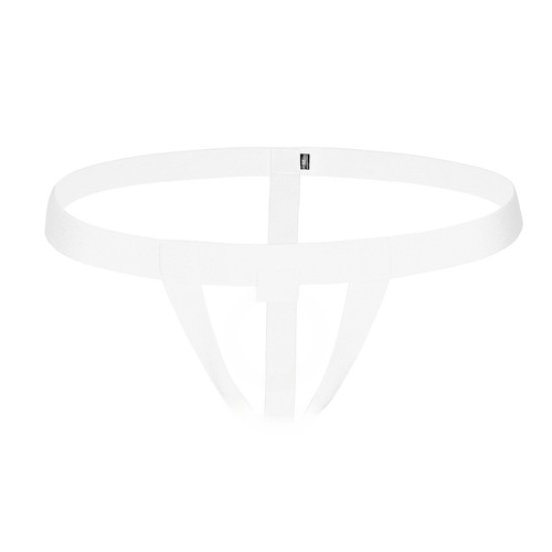 Men's Sexy Soft High-Elastic Silicone Ring Low-Waist Thong Underwear Temptation Erotic Ring Single Briefs Cross-Border Exclusive