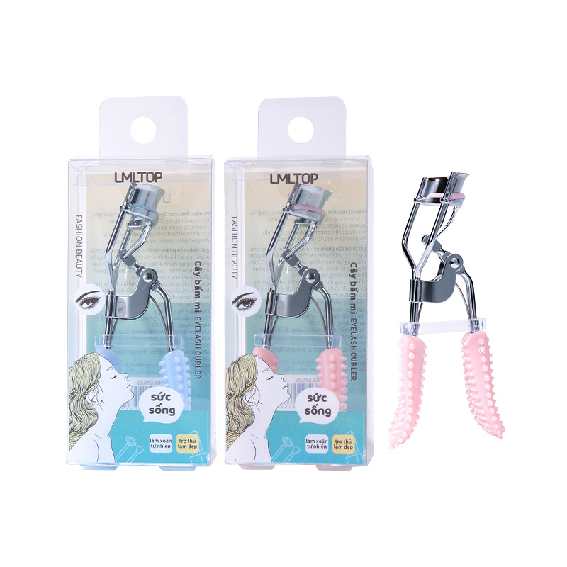 LMLTOP Sunflower Wide Angle Eyelash Clamp Beginner Eyelashes de acero inoxidable Curling Durable Cross-Border Exclusivo para VN