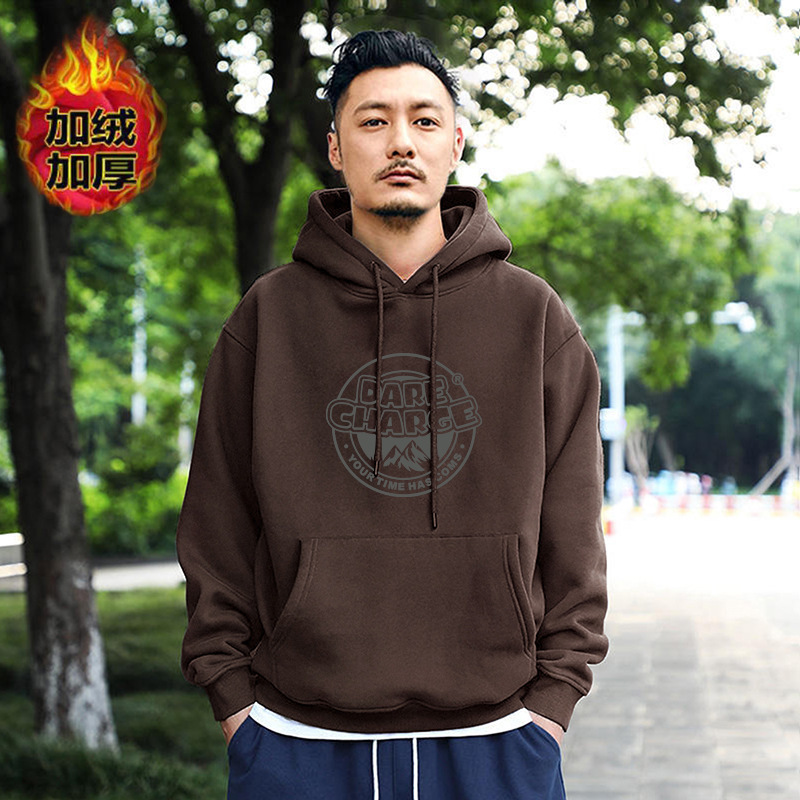 Deep Curry Hooded fleece-lined -990 [Quality Edition] GL