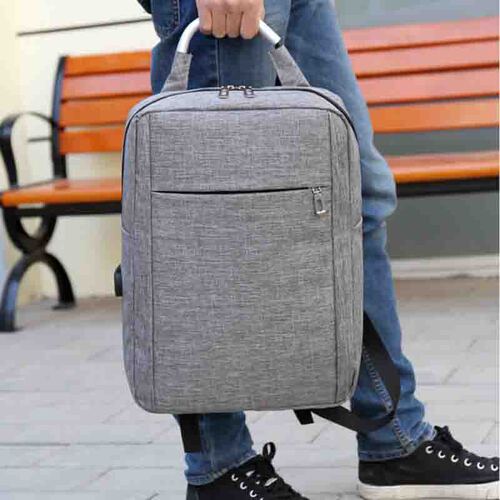 Men's Double Shoulder Bag  New Simple Travel USB Charging Backpack Leisure Business Commute Laptop Bag