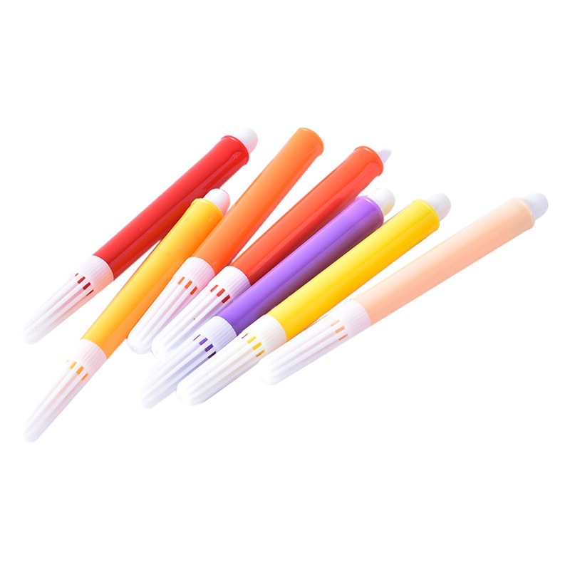 Suministros de arte para niños, bolígrafos coloridos de 3/4/5/6/8 colores, bolígrafos de acuarela en bolsa, bolígrafos de acuarela para estudiantes de primaria