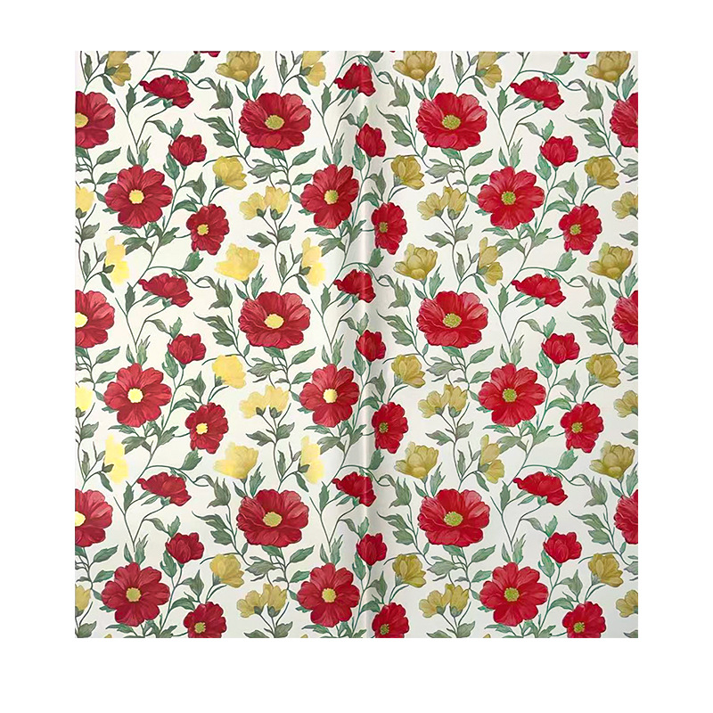 Huasei Yuyin papel Qing Tang Ji flor di buquete de papel de embalaje de película mate flor florista de papel de envoltura de flores
