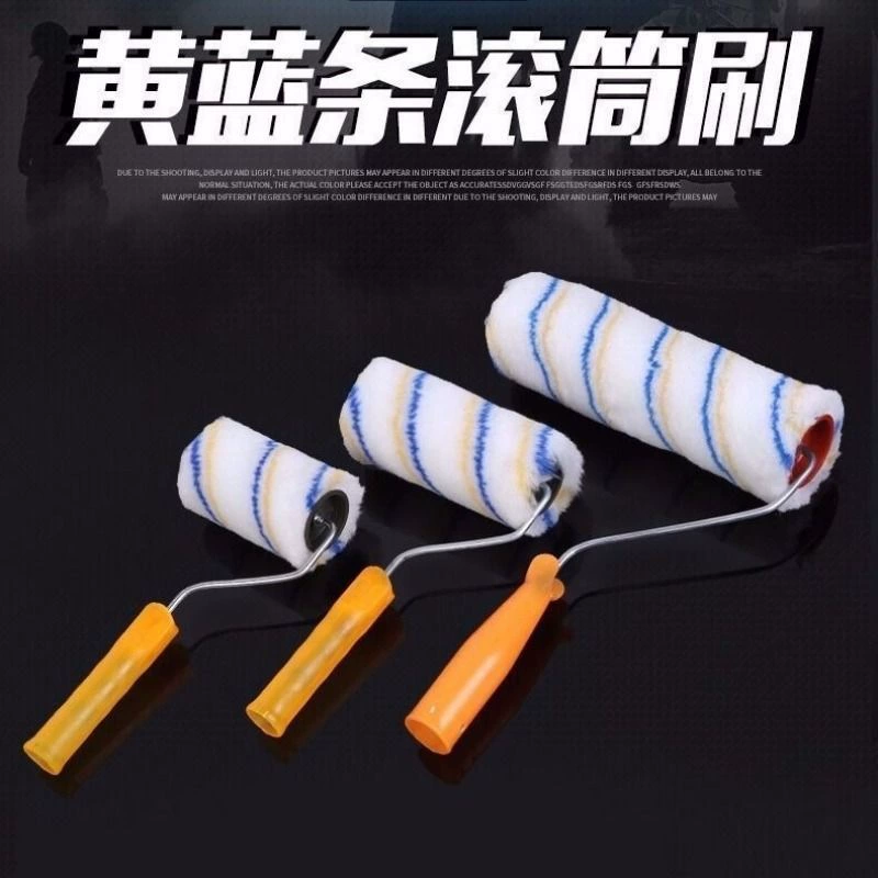 Заводская оптовая прокатная щетка 4 дюйма 6 дюймов 8 дюймов 9 дюймов без мертвого угла латексная краска щетка роликовая щетка настенная краска