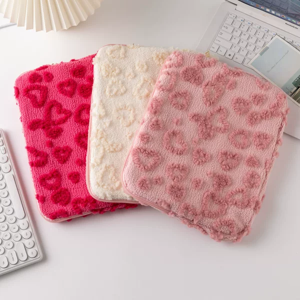 New In-Stock Laptop Sleeve Ins Sweet iPad Plush Apple Pro 11inch 13inch Storage