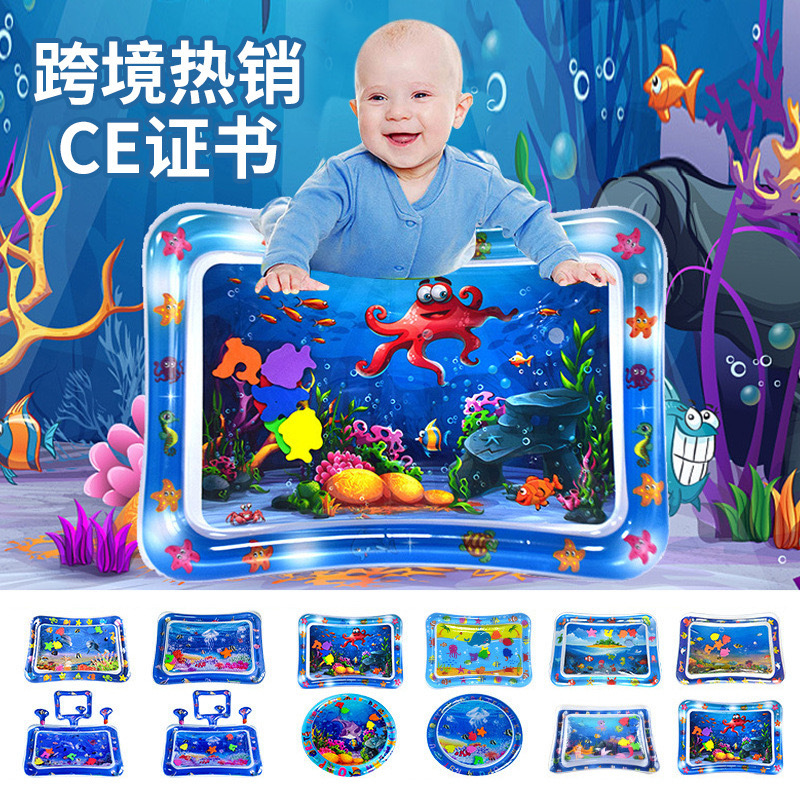 Children's pillow for crawling for training