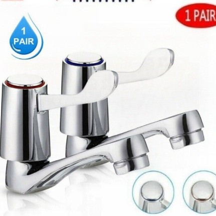 Transfronterizo Tailandia 96 lavabo grifo 4 puntos de agua fría simple lavabo de grifo abierto rápido lavabo