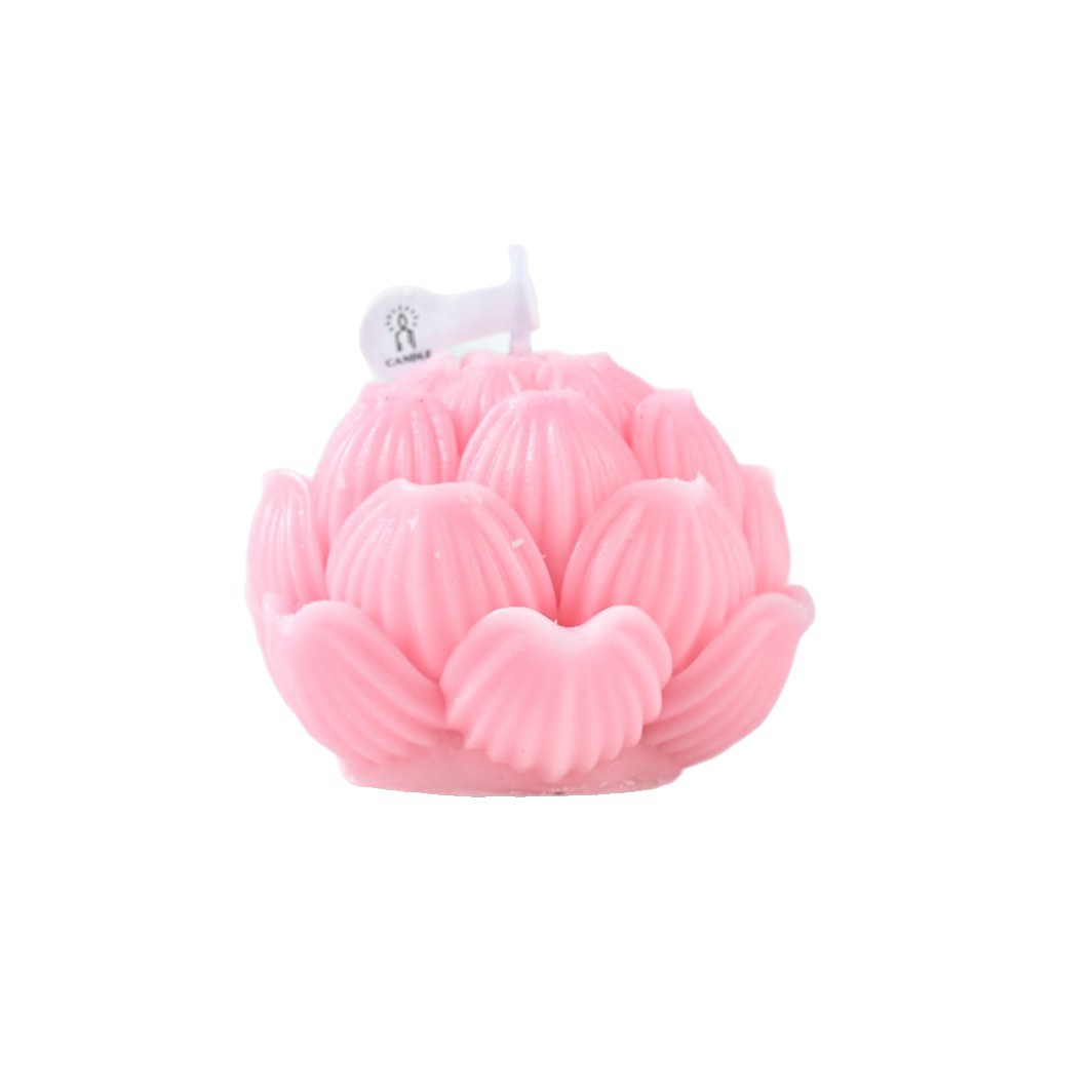 幸運の蓮の香りのキャンドル中国風の雰囲気のギフト装飾品装飾ホーム手作り蓮の形のワックス