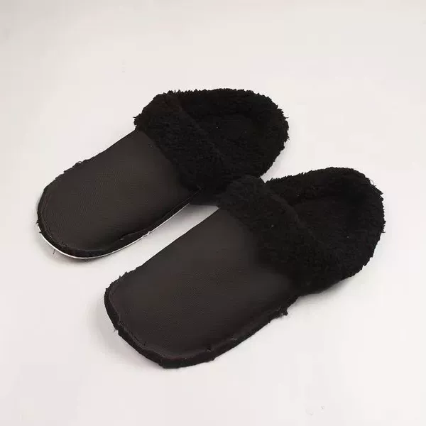 Чёрный (плюшевый, утолщённый)