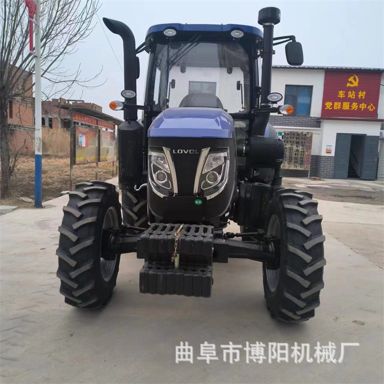 潍柴雷沃1204-5X国四拖拉机 12+12梭式换挡四驱 农用开荒拖拉机