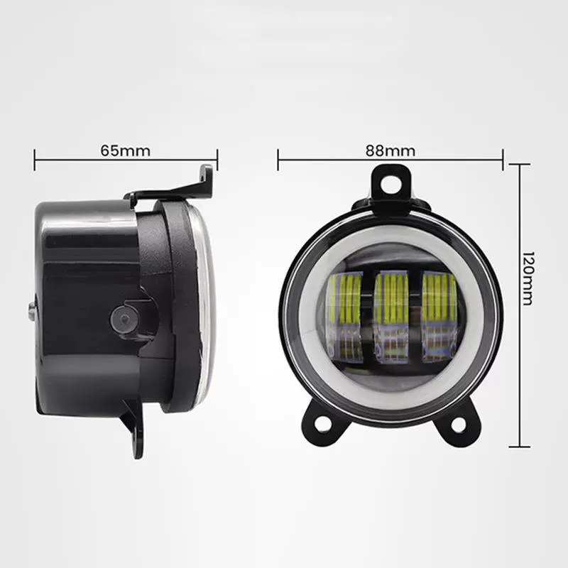 LED модель Jeep модификация Misty Lights Совместимо с Jeep 3.5-дюйм 30W Mist Light Lights Wrangler Devivors Devil передняя противотуманная фара передняя балка лампа